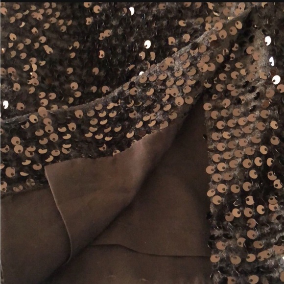 Black Velvet sequin dress. - Picture 12 of 12